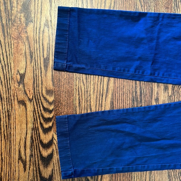 J Crew Chino Dark Blue Stretch Fit, 32W X 30L, used - Picture 2 of 5